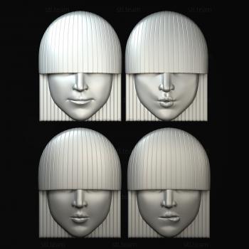 3D модель Мимика лица (STL)